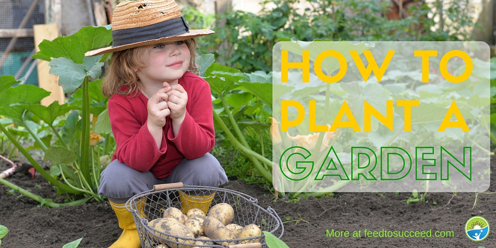 how to plan a garden for kids
